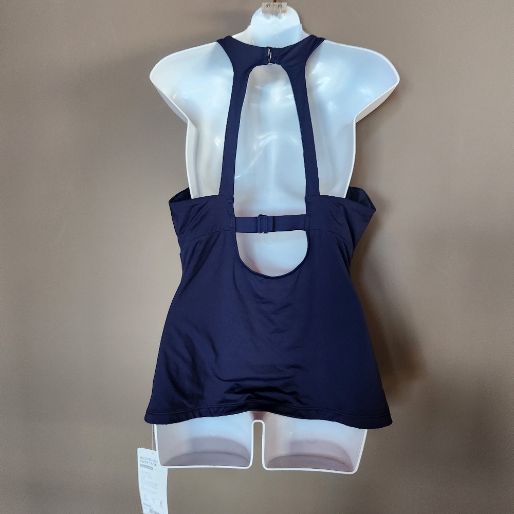 NWT $84 Athleta Maldives High Neck Swim Tank Top - Picture 4 of 6